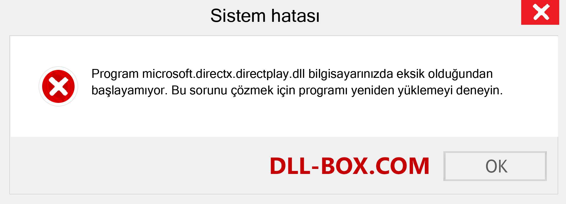 microsoft.directx.directplay.dll dosyası eksik mi? Windows 7, 8, 10 için İndirin - Windows'ta microsoft.directx.directplay dll Eksik Hatasını Düzeltin, fotoğraflar, resimler